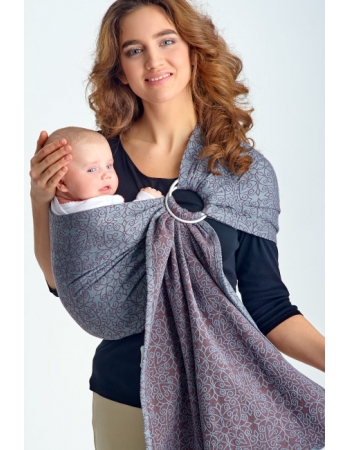 Слинг с кольцами Diva Basico, Cafe