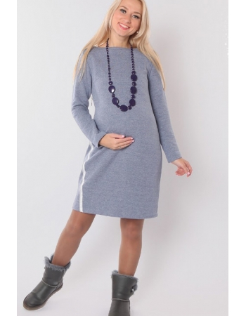 Платье для беременных Франческа, серое