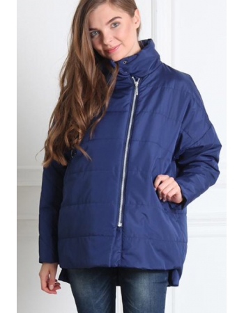 Куртка для беременных демисезонная Астрид, синяя
