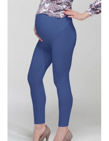 Леггинсы для беременных на живот, синие
