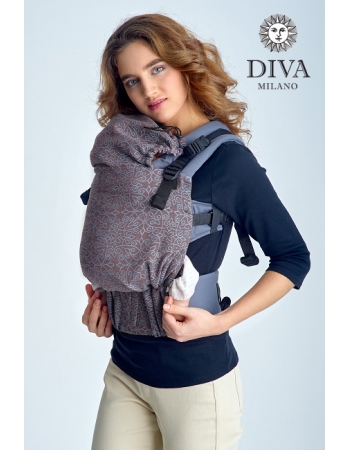 Эрго рюкзак для новорожденных Diva Basico Caffe Simple One!