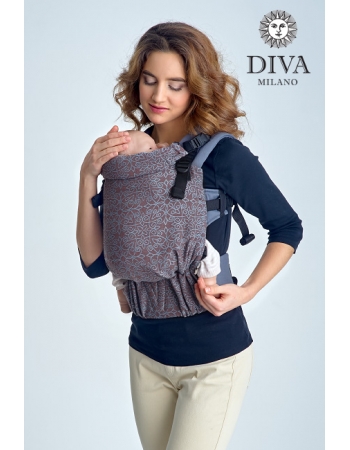 Эрго рюкзак для новорожденных Diva Basico Caffe Simple One!