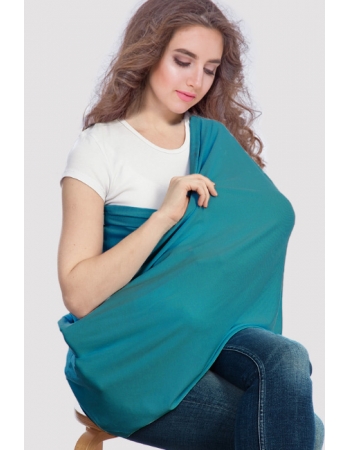 Накидка для кормления (милк снуд) 5 в 1, Smeraldo