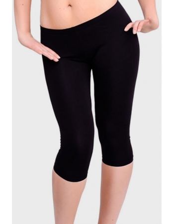 Бриджи для беременных и родивших с низкой талией, черные