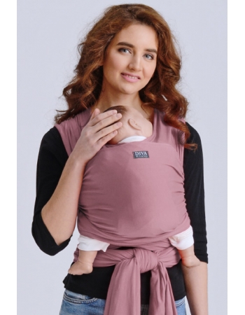 Трикотажный слинг-шарф Diva Stretchy, Antico