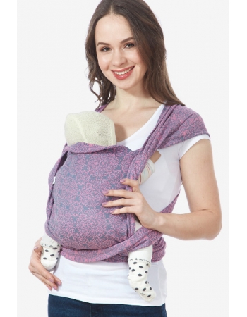 Май-слинг для ребенка "Blossom", розовый