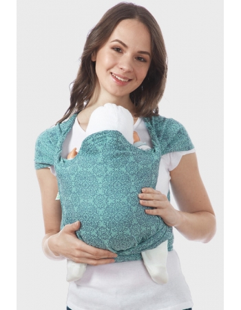 Май-слинг для ребенка "Blossom", мятный