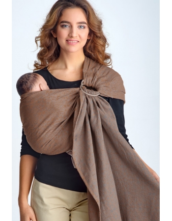 Слинг с кольцами шарфовый Diva Basico, Canela