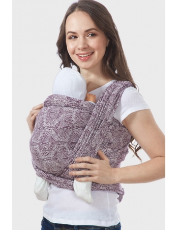 Слинг-шарф Floral, бордовый