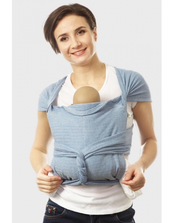 Май-слинг Mums Era "Нидл", джинсовый