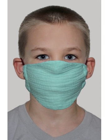 Медицинская маска многоразовая детская против вирусов, Mint