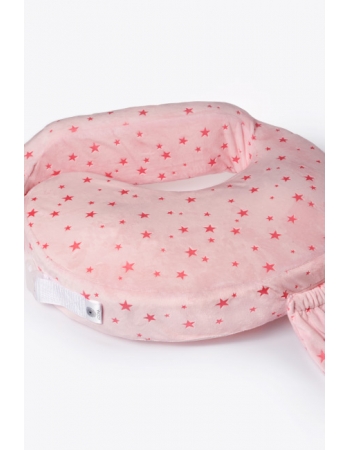 Подушка для кормления Loona эргономичная, Stars розовый