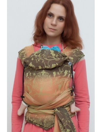 Май-слинг с рождения Karaush Amira Wood Lilly с бамбуком