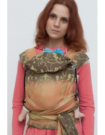 Май-слинг с рождения Karaush Amira Wood Lilly с бамбуком