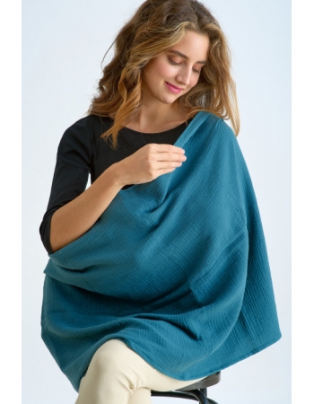 Накидка для кормления (милк снуд) муслиновая, Murena