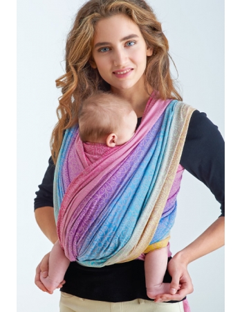 Слинг-шарф с рождения Diva Basico, Pastello (градация)
