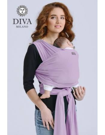 Трикотажный слинг-шарф с рождения Diva Stretchy, Lavanda