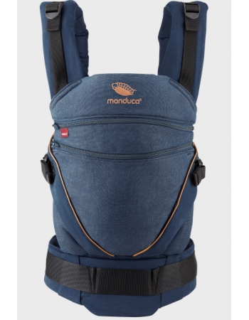 Эргорюкзак с рождения Manduca XT, цвет Denimblue-Toffee (синий)