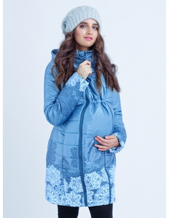 Слингокуртка зимняя 3 в 1 Diva Outerwear Celeste Snowflakes