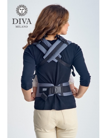 Эрго рюкзак Diva Canvas One! Dark-Red