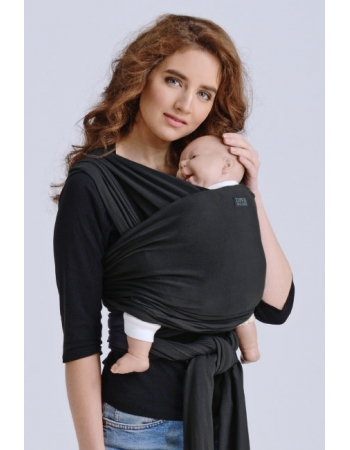 Трикотажный слинг-шарф Diva Stretchy, Nero