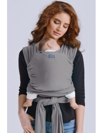 Трикотажный слинг-шарф с рождения Diva Stretchy, Mist