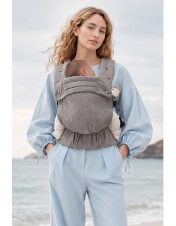 Эрго-рюкзак Diva Milano New Wave, для новорожденных, Velvet Grey
