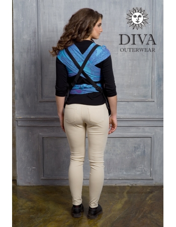 Слингонакидка из шерсти Diva Outerwear Antracite (графит)