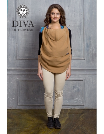 Слингонакидка из шерсти Diva Outerwear Antracite (графит)