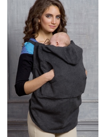 Слингонакидка из шерсти Diva Outerwear Antracite (графит)