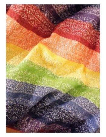 Слинг-шарф Ellevill Gaia Rainbow со льном