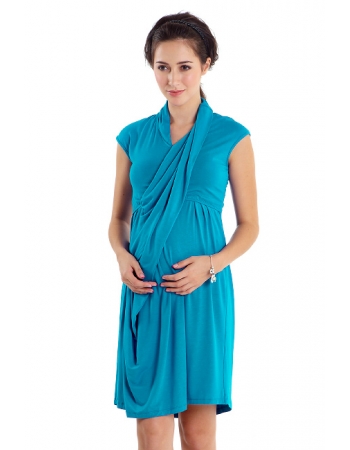 Платье Mothers en Vogue Gallery Day, голубой (Harbor Blue)