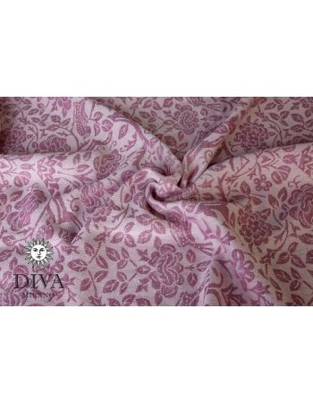 Слинг-шарф Diva Milano c коноплей, Rose Antico