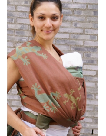 Слинг-шарф Didymos Gekkos Macchia (ящерицы)