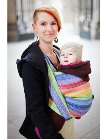 Слинг-шарф Ellevill Gaia Rainbow со льном