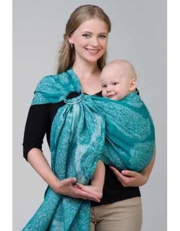 Слинг с кольцами Diva Essenza, Smeraldo Linen