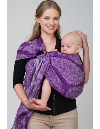 Слинг с кольцами Diva Essenza, Viola Linen
