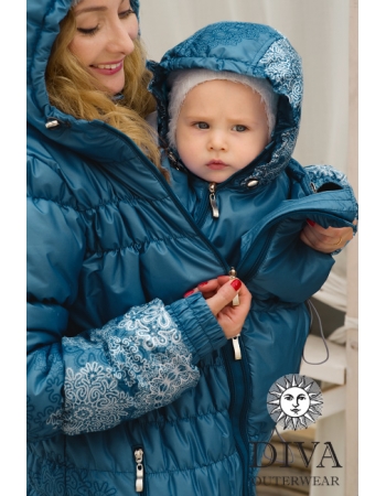 Слингокуртка Diva Outerwear Azzurro