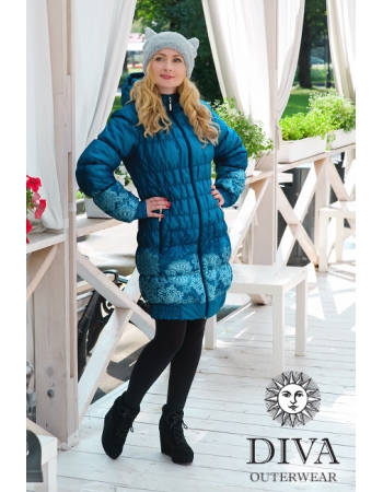 Слингокуртка Diva Outerwear Azzurro