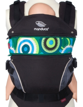 Вставка в удлинение спинки эрго-рюкзака Manduca, CircadelicGrass