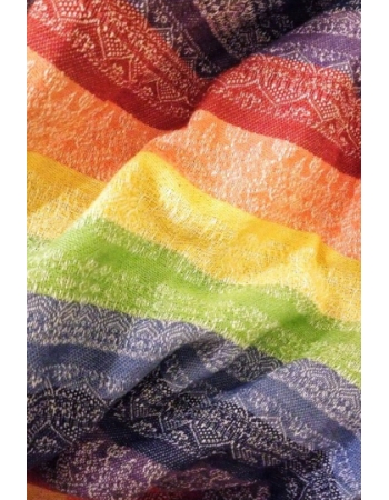 Слинг-шарф Ellevill Gaia Rainbow со льном