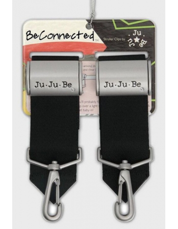 Крепления для колясок Ju-Ju-Be к сумкам и рюкзакам для мам, серебро