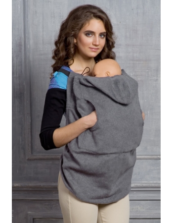 Слингонакидка из шерсти Diva Outerwear Nebbia