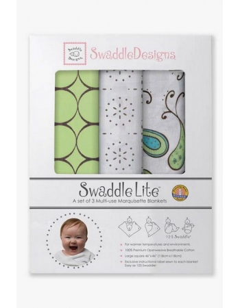 Набор пеленок SwaddleDesigns SwaddleLite Modern Kiwi