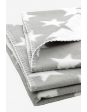 плед для новорожденных, цвет "Star grey"