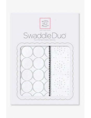 Набор пеленок SwaddleDesigns Swaddle Duo ST Mod C/Sparklers