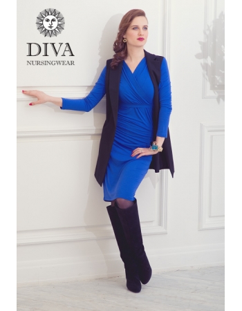 Платье для кормящих и беременных Diva Nursingwear Lucia, цвет Azzurro