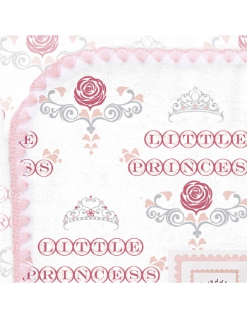 Фланелевая пеленка для новорожденного SwaddleDesigns PP Little Princess