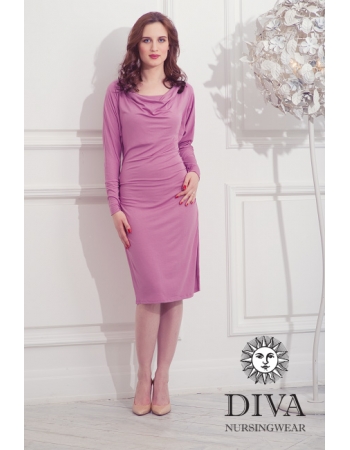 Платье для кормящих и беременных Diva Nursingwear Paola, цвет Antico