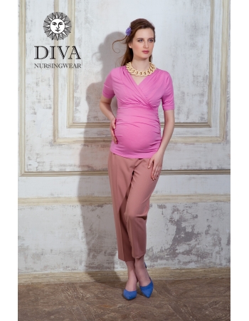 Топ для кормящих и беременных Diva Nursingwear Lucia, цвет Rose